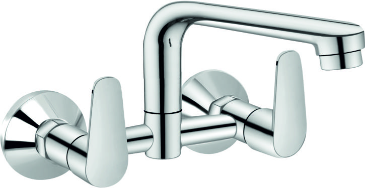 Vitara Series Overhead Rain Shower Arm and Rose - Koeta Bath Fitting